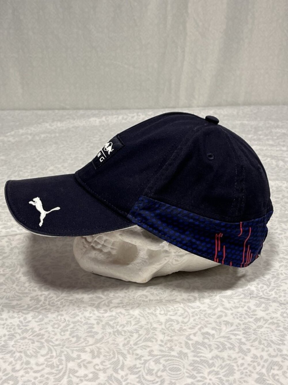 Red Bull Racing Puma Hat Strapback F1 Formula 1 Navy Blue Cap - Picture 3 of 6